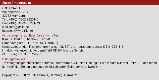 Impressum